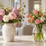 Zu sehen ist Bild 1 zum Beitrag mit dem Thema: Keramik oder Glas - Welche Vase ist für Schnittblumen besser