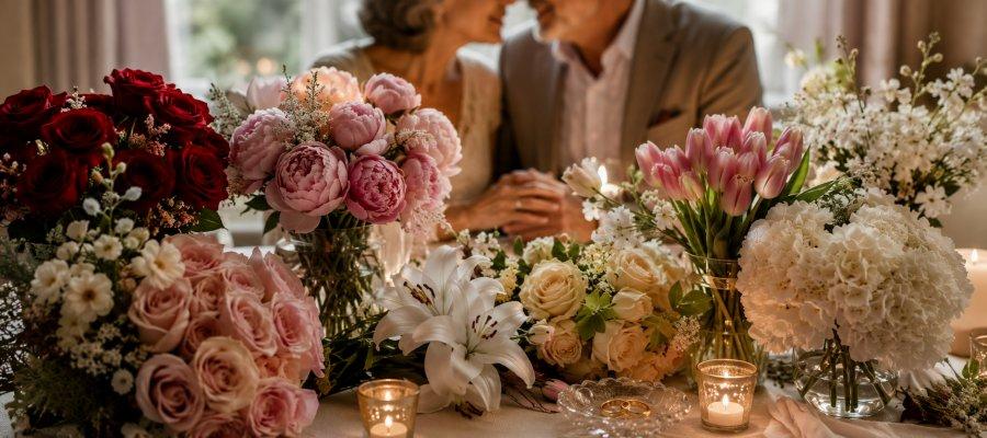 Zu sehen ist Bild 1 zum Beitrag mit dem Thema: Welche Blumen passen zu welchem Ehejahr?